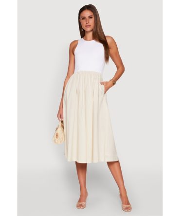Tank Maxi Skater Dress