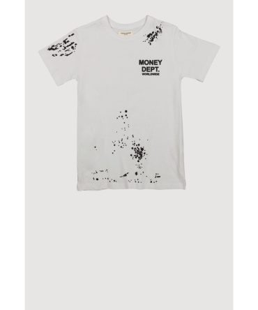 Boys Money Dept Worldwide Graphic Print Tee