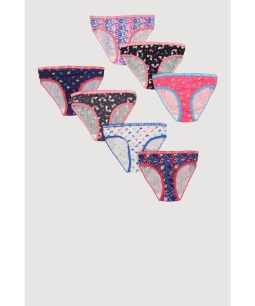 Girls Days of The Week Unicorn Graphic Panties 7 Pack