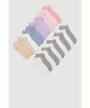 Toddler Girls Smocked Striped Top and Cargo Joggers