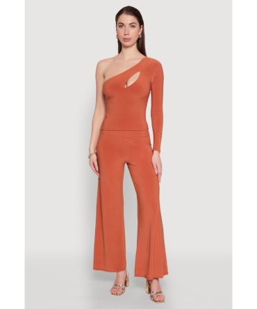 Wide Waist Palazzo Pants