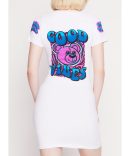 Haute Monde Cowl Neck Asymmetrical Dress