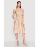 Square Neck Mini T Shirt Dress