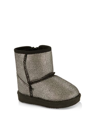 Toddler Girls Glitter Side Zip Booties