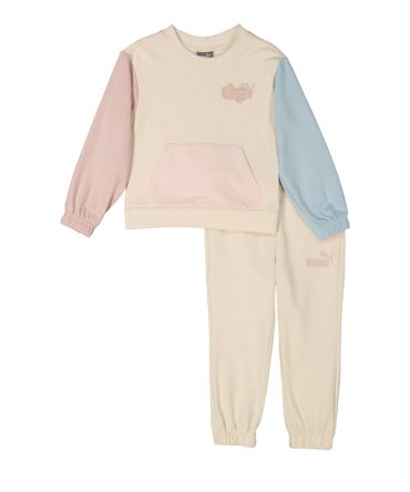Toddler Girls Puma Color Block Sweatshirt and Joggers