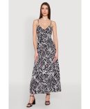 Zip Front Long Sleeve Dress