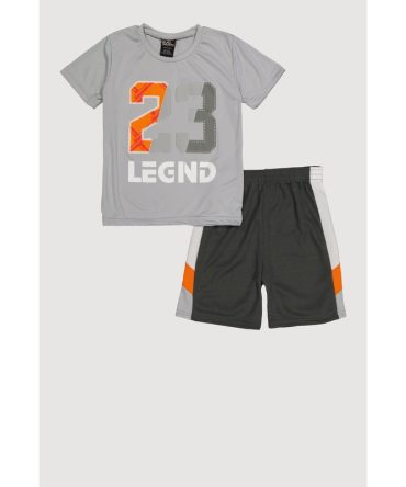 Boys 23 Legend Tee and Shorts
