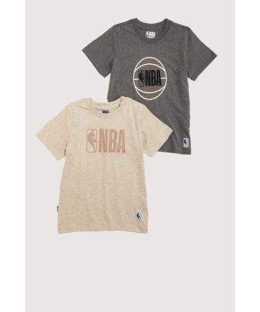 Boys Marled NBA Graphic Tees 2 Pack