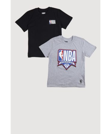 Boys NBA Logo Graphic Tees 2 Pack