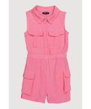Gauze Knit Cami Tiered Dress