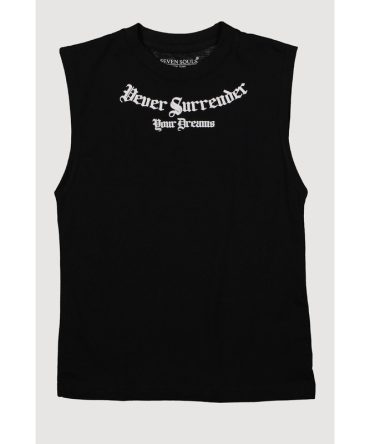Boys Never Surrender Your Dreams Muscle Tee