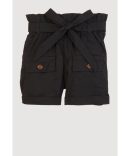 Little Girls Release Buckle Strap Cargo Romper with Top