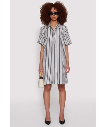 Striped Shift Dress