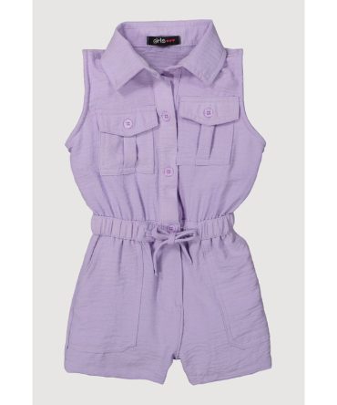 Toddler Girls Airy Elastic Waist Romper