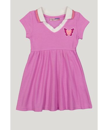 Toddler Girls Chenille Butterfly Skater Dress