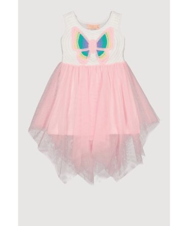Toddler Girls Crochet Butterfly Tutu Dress