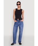 Fleece Acid Wash Pintuck Sweatpants