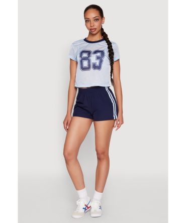 Almost Famous Varsity Stripe Shorts