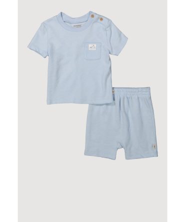 Baby Boys 12-24M Whale Detail Tee and Shorts