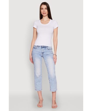 Basic Crew Neck Top