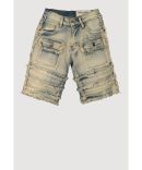 Boys Drawstring Shorts with Pockets and Zippers