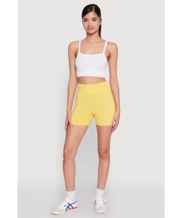 High Waist Yoga Shorts
