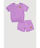 Toddler Girls Tennis Graphic Tank Top and Skort Set