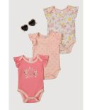 Baby Girls 0-9M Mamas Main Squeeze Graphic Bodysuits and Sunglasses