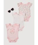 Little Girls New York Glitter Graphic Tee and Joggers