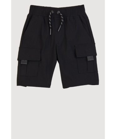 Little Boys Tabbed Cargo Pocket Shorts