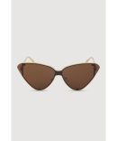 Ombre Geometric Lens Sunglasses