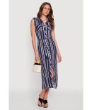 Smocked Handkerchief Hem Tube Dress