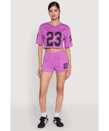 23 Graphic Jersey Mesh Shorts