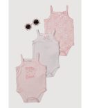 Baby Girls 0-9M Butterfly Print Footed Jumpsuit and Headband