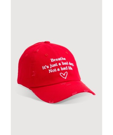 Breathe Its Just A Bad Day Baseball Cap