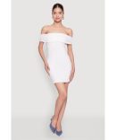 Chic Ribbed Knit Sleeveless Skater Dress