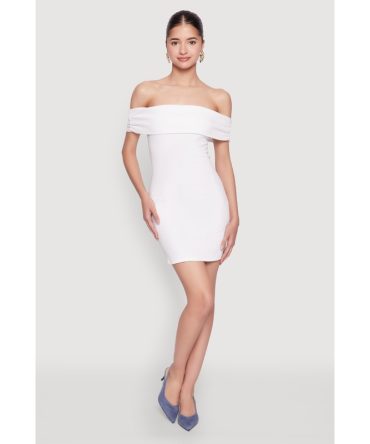 Iris Bow Detail Ruched Overlay Dress