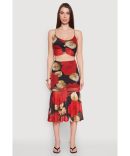 Square Neck Rib Knit Tank Dress