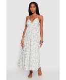 Haute Monde Gingham Strapless Tiered Skater Dress
