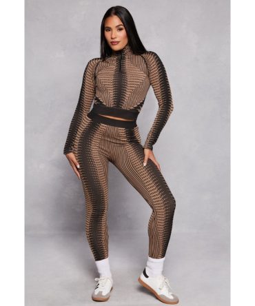 Printed Seamless High Waist Leggings