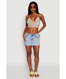 Wide Leg Pleated Cargo Pocket Jeans