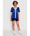Girls New York Dreamer Polo Shirt and Plaid Skirt