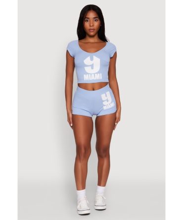 9 Miami Bike Shorts