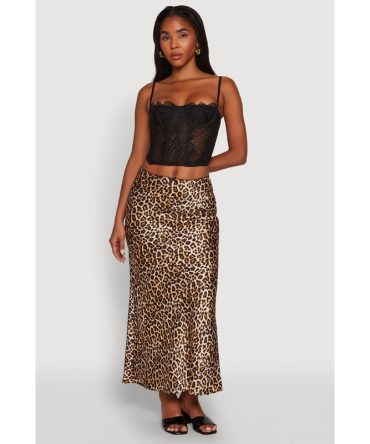 Chic Sheer Lace Cropped Bustier Top with Sweetheart Neckline