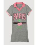 Little Girls Release Buckle Strap Cargo Romper with Top