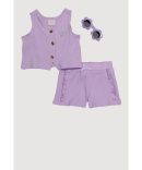 Baby Girls 0-9M Chenille Cutie Patch Graphic Bodysuits 3 Pack