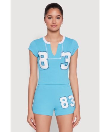 83 Notch Neck Top