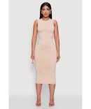 Daisy Pleated Contrast Trim Sweater Dress