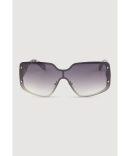Ombre Geometric Lens Sunglasses