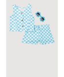Boys Acid Wash Embroidered Drip Pattern Jeans